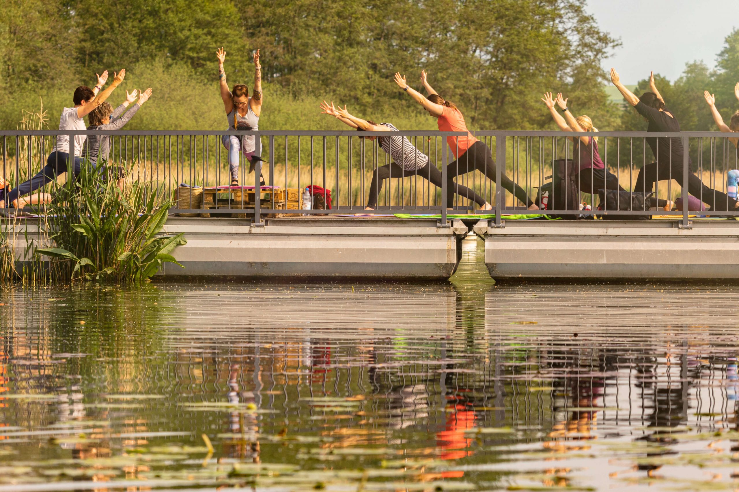Yoga am See erleben